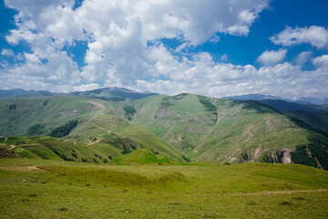 Fototapeta na wymiar Beautiful mountain landscape in Dagestan
