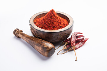 Red Chilli powder or lal mirch dust