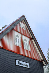Schöne Winterlandschaft auf den Höhen des Thüringer Waldes bei Schmiedefeld - Thüringen