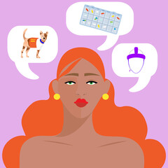 woman thinking about her medical epilepsy aids