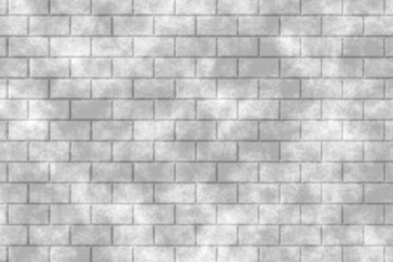 Old brick wall background. 3D rendering.