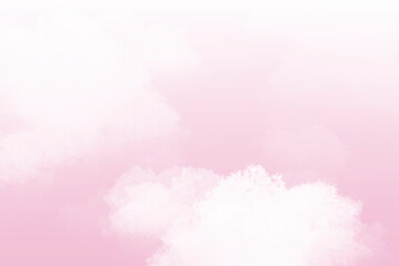 Fototapeta premium Pink pastel sky abstract background vector