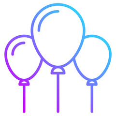 Balloons icon

