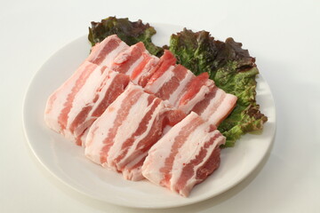 豚バラ（カルビ）焼き肉用（九州産どんぐりの恵み豚）