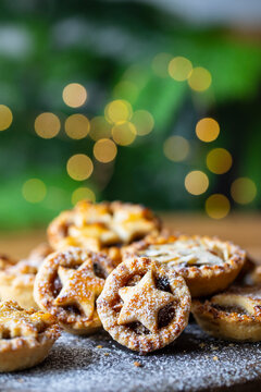 Home baked traditional Christmas mince pies