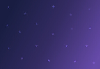 Fototapeta na wymiar Night sky gradient blue background with stars.