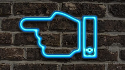 Detailansicht einer Leuchtreklame an einer Mauer mit der Aufschrift Segelclub