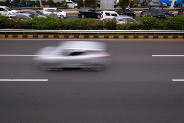 traffic on the street