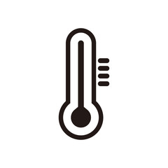 thermometer vector icon illustration symbol