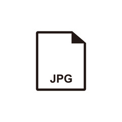 JPG document icon vector illustration symbol