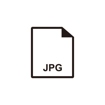 JPG document icon vector illustration symbol