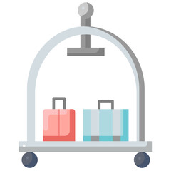 Obraz premium bellboy flat icon