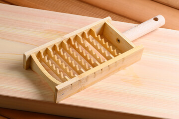 竹製の鬼おろし