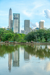 Fototapeta na wymiar Shenzhen Bay Park, Shenzhen city, Guangdong Province