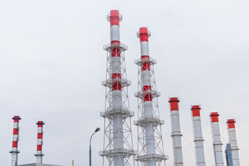 smog Emission Pipe Factory techm technological world ecology pollution