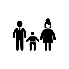 Family group insurance icon