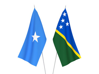 Somalia and Solomon Islands flags