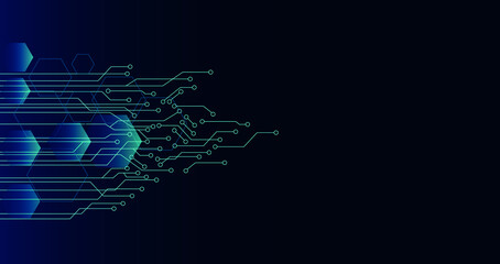 vector abstract background with tech neon lines. flat image of neon compounds