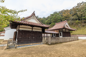 Fototapeta premium 秋の旧閑谷学校 閑谷神社 岡山県備前市 Former Shizutani School in Autumn. Shizutani shrine. Okayama-ken Bizen city