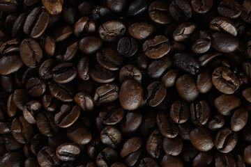 coffee beans for background decoration