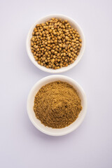coriander powder or dhaniya powder