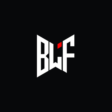 BLF letter logo creative design. BLF unique design