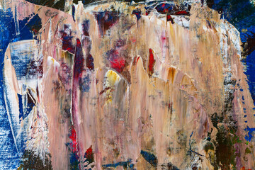 Abstract acrylic oil paint background