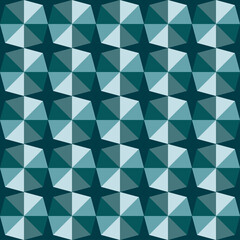 Abstract seamless geometric pattern of rhombuses and diagonals. Vector illustration