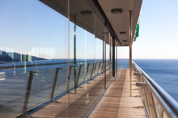 tempered laminated glass railing balustrade panels frame less ,safety glass for modern architectural buildings.