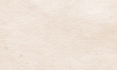 Texture of old organic light cream paper, background for design with copy space text or image. Recyclable material, has small inclusions of cellulose