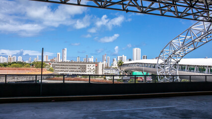 Partial view of downtown Recife