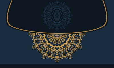 Stylish Mandala Pattern Design Illustration