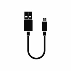 USB type a vector graphics