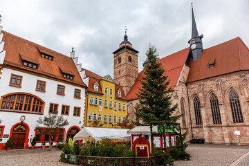 Ein Wintertag in der schönen Fachwerkstadt Schmalkalden mit all ihren Facetten - Thüringen 