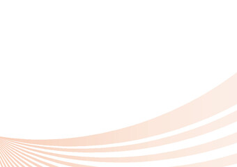 パステルカラーウェーブ、曲線、アブストラクト背景　ピンク