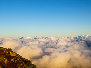 阿蘇山高岳からの眺め