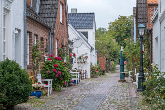 Gasse in Wyk auf F&ouml;hr