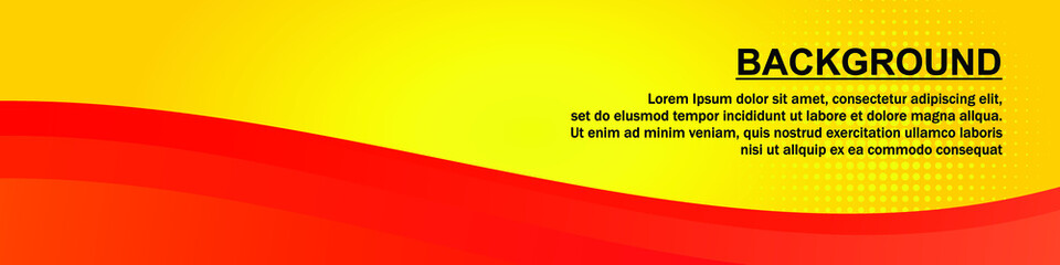Red and Yellow Background With Lines