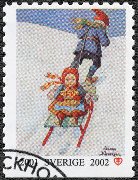 SWEDEN - 2001: devoted Christmas, Cardiopulmonary Fund, 2001