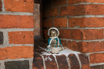 Калининград Кенигсберг Калининградская область хомлин музей янтаря зима снег город Россия