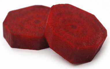 Beetroot over white