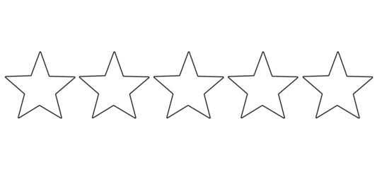 Customer feedback rating. Positive review on the Internet, rating of goods or services. Vector illustration