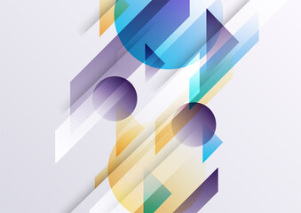 Vector geometric abstract background, Flyer, presentation, brochure, banner, poster design.