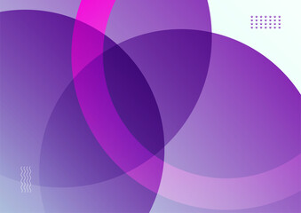 Geometric design abstract background - circles