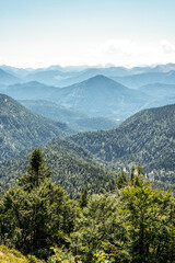 Hiking the Bavarian alps around Lenggries village
