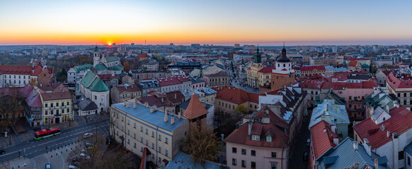 Lublin at Sunset Panorama © Bruno Coelho