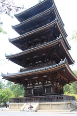 Templo Ninnaji , Kioto. Es uno de los principales templos budistas de la escuela Shingon de Japón.