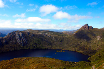 lake in the mountains