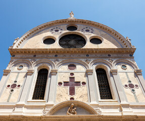 Rio di San Lio, Chiesa di Santa Maria dei Miracoli, Venedig, Italien
