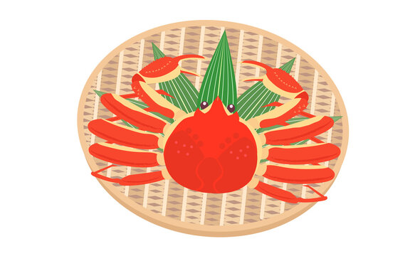 recommend clip art: カニの和イラスト素材